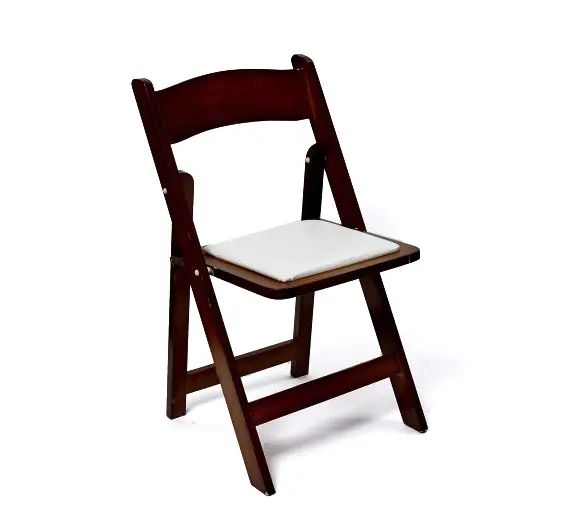 Hire CHAIR FOLDING WOODEN PADDED
