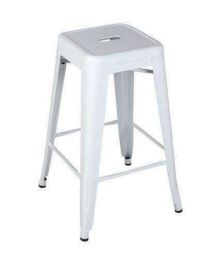 Hire Tolix Cocktail Stool (White), hire Chairs, near Bella Vista