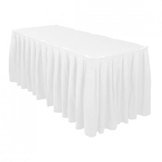 Hire Table skirt