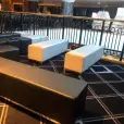 Hire Black Ottoman Bench Hire�, hire Chairs, near Oakleigh image 1