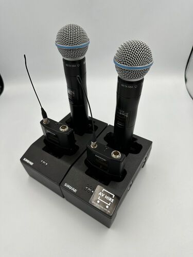 Hire Shure ULXD Wireless Mic Charging Dual Station, hire Microphones, near Cheltenham