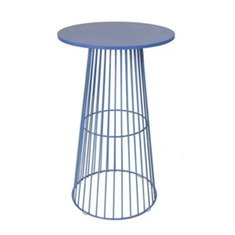 Hire Blue Wire Cocktail Table Hire