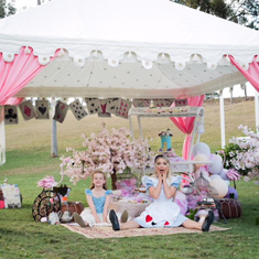 Hire Luxury Marquee 4x4 Metre Pink, in Thomastown, VIC