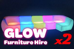 Hire Glow Lounge Suite -  Package 9, hire Chairs, near Smithfield