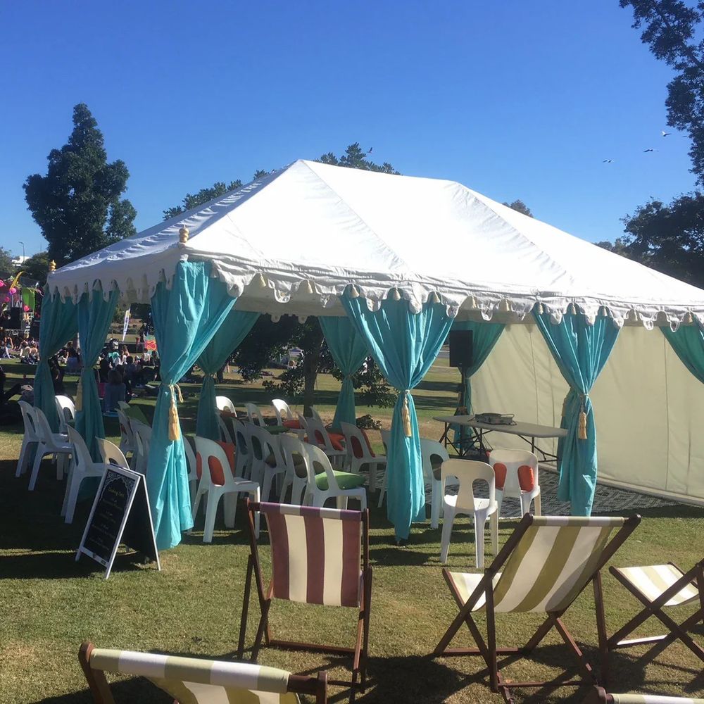 Hire Luxury Marquee Turquoise 6x4m, hire Marquee, near Thomastown