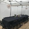 Hire Black Tablecloth For Large Trestle Tables, hire Tables, near Traralgon image 2