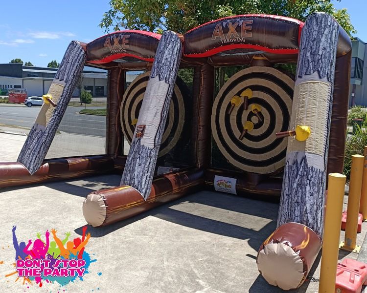 Hire Inflatable Axe Throwing, hire Jumping Castles, near Geebung image 2