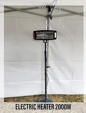 Hire Electric Heater Outdoor with Stand 2000w