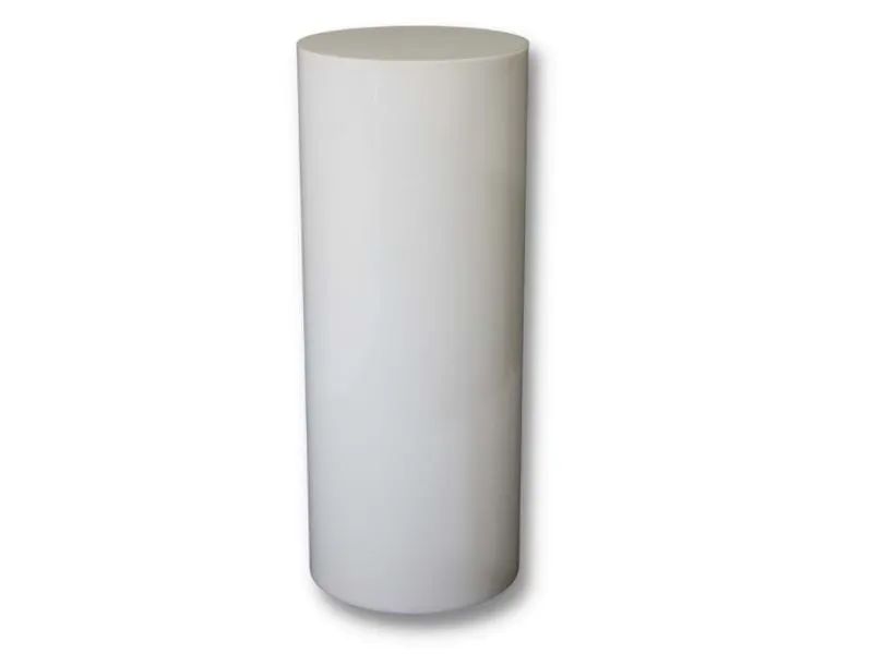 Hire Plinth Round Gloss White (33cmDx91cmH), hire Miscellaneous, near Riverstone image 2