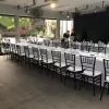 Hire Clear Tiffany Chair & Black Cushion Hire, hire Chairs, near Wetherill Park image 1