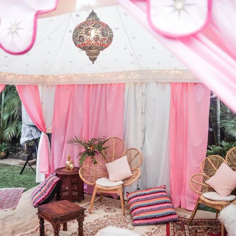 Hire Luxury Marquee Pink 6x4 Metre, hire Marquee, near Brookvale image 2