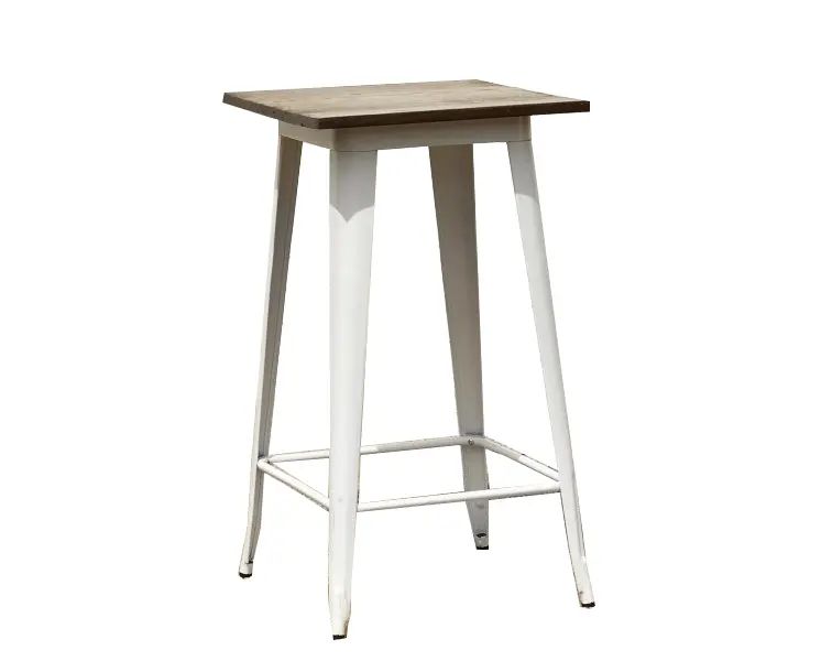 Hire HIGH BAR TABLE HIRE WHITE (TOLIX TIMBER TOP), hire Tables, near Shenton Park