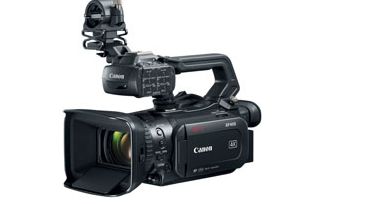 Hire Canon XF405 Camcorder with HDMI 2.0, hire Cameras, near Alexandria
