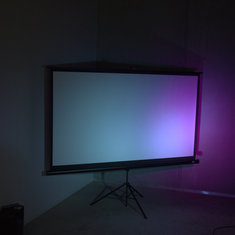 Hire Stumpfl 9'5" x 5'7" Projection screen and legs kit, in Cheltenham, VIC