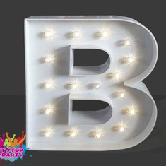 Hire LED Light Up Letter - 60cm - B, in Geebung, QLD