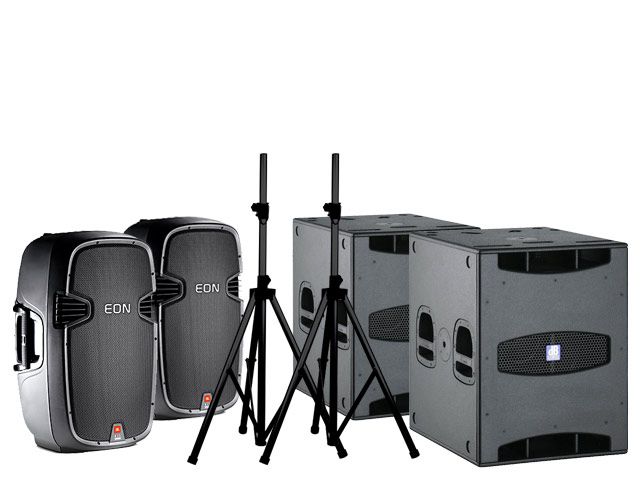 Hire SOUND PACKAGE 2, hire Subwoofers, near Acacia Ridge
