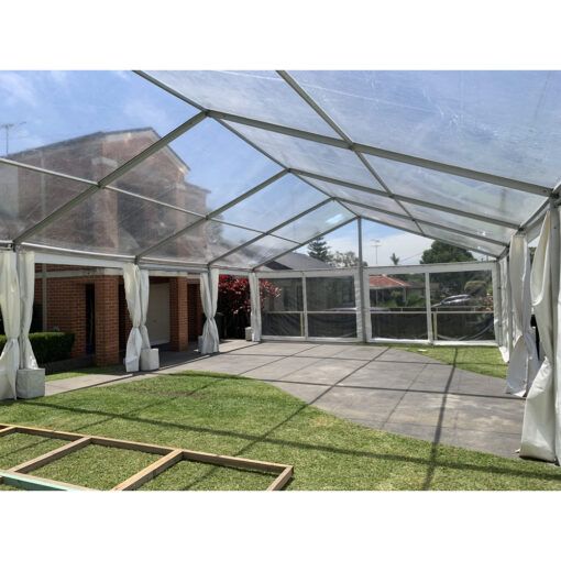 Hire 8m x 15m Clear Marquee