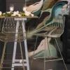Hire White Wire Stool / White Arrow Stool Hire, hire Chairs, near Wetherill Park