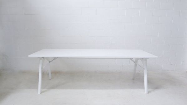 Hire Banquet Table - White, in Salisbury, QLD