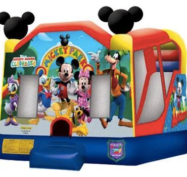 Hire Mickey Mouse Combo 6x5m, hire Jumping Castles, near Bayswater North