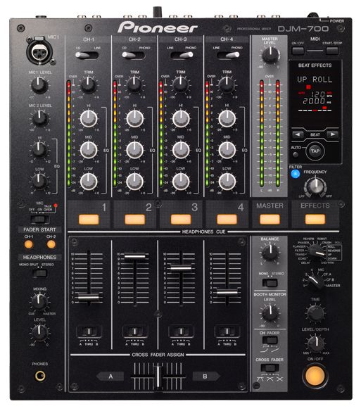 Hire 1 x Pioneer DJM-700 Mixer, hire DJ Controllers, near Tempe