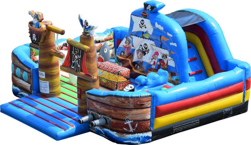 Hire Animal Kingdom with slide and pop ups 1-8years 5x6mtr, hire Jumping Castles, near Tullamarine image 2