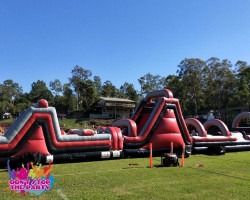 Hire 30 Mtr Rampage Obstacle Course, hire Jumping Castles, near Geebung image 2