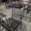 Hire Black Top Cocktail Table Hire, from Chair Hire Co