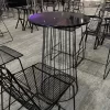 Hire Black Top Cocktail Table Hire