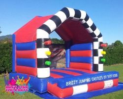 Hire Racing Cars Jumping Castle, from Don’t Stop The Party