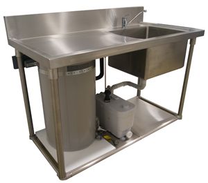 Hire 1350mm sinble bowl sink, hire Party Packages, near Landsdale