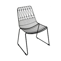 Hire Black Wire Arrow Chair Hire, in Wetherill Park, NSW