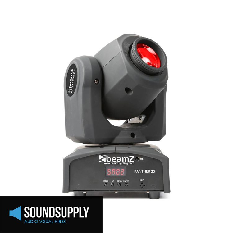 Hire Beamz Panther 25 Spot Mini Moving Head, hire Party Lights, near Hoppers Crossing