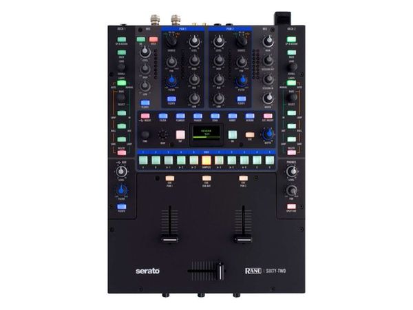 Hire RANE SIXTY TWO SERATO SCRATCH LIVE MIXER WITH FX, from Lightsounds Gold Coast