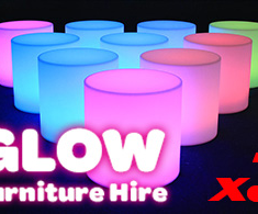 Hire Glow Cylinder Seats - Package 3