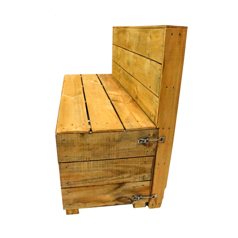 Hire Pallet Bench Seat – Wooden, hire Chairs, near Ferntree Gully image 1