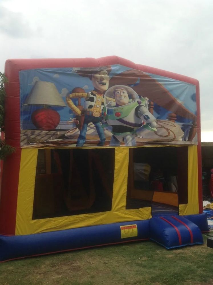 Hire TOY STORY JUMPING CASTLE WITH SLIDE, hire Jumping Castles, near Doonside
