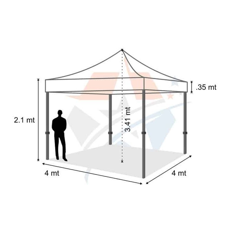 Hire 4m x 4m (15 Standing), hire Marquee, near Riverstone image 1