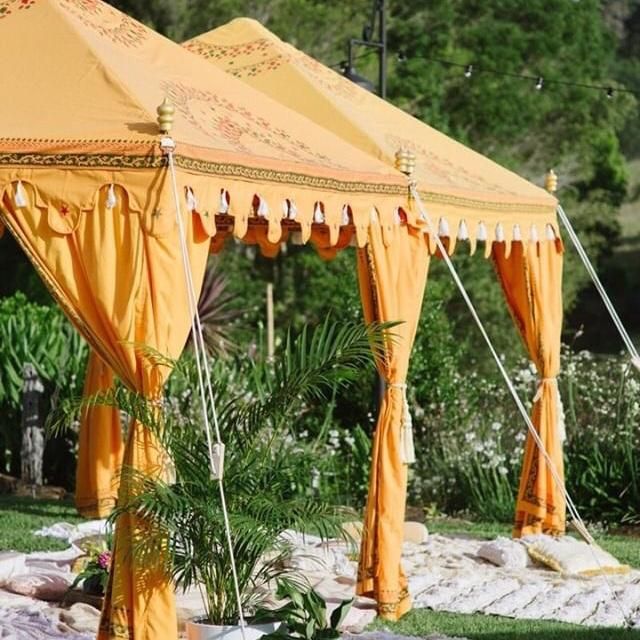 Hire Luxury Cabana 3x3 Metre Saffron, hire Marquee, near Thomastown