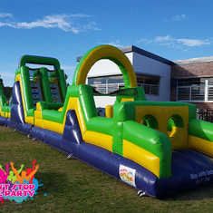 Hire 15 Mtr Obstacle Course and Slide B