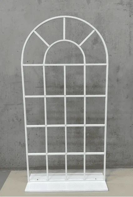 Hire White French Window Arch Frame Hire, hire Miscellaneous, near Blacktown image 1