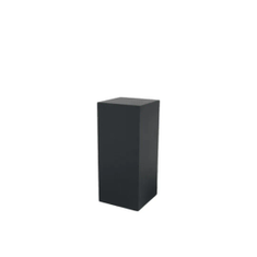 Hire Black Square Plinth Hire – Small