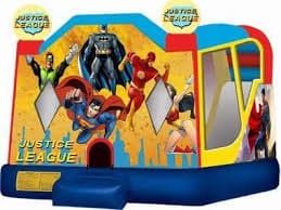 Hire Justice League Combo 6x5m, hire Jumping Castles, near Bayswater North image 1