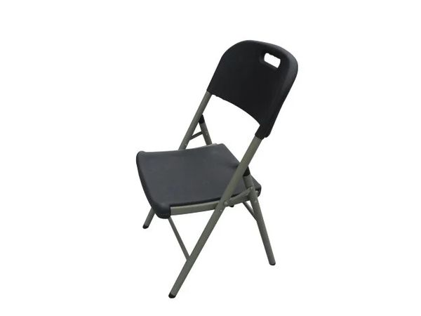 Hire Plastic Folding Chair (Black), from Hire King