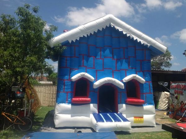Hire PLAIN BLUE CHRISTMAS HOUSE 5x5m