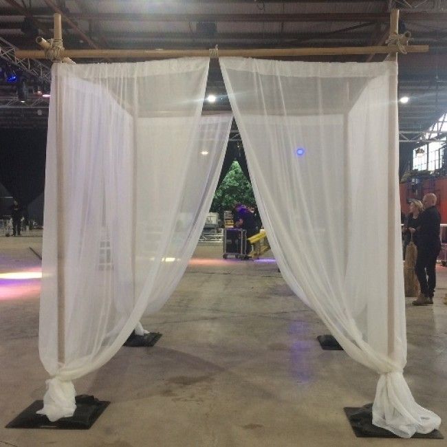 Hire 3m Bamboo/Draping freestanding structure - Hire, hire Miscellaneous, near Kensington