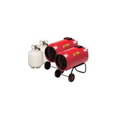 Hire 2 x Space Heater with 2 x 9kg Gas Bottles Included