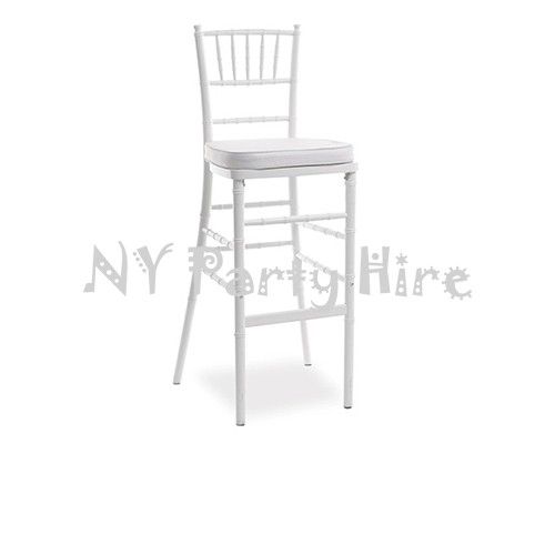 Hire White Tiffany Bar Chairs, hire Chairs, near Castle Hill