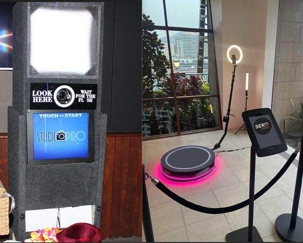 Hire Photo Booth + 360 Booth Package