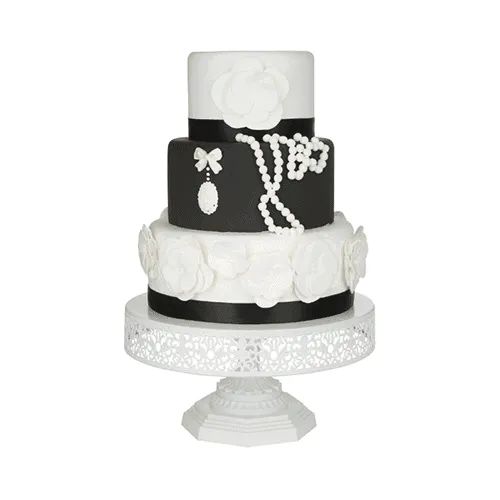 Hire White Cake Stand Hire (30cm), hire Miscellaneous, near Riverstone image 1